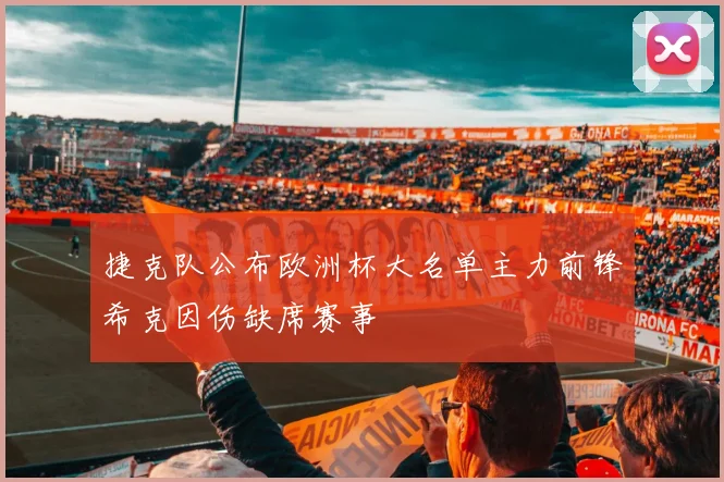 捷克队公布欧洲杯大名单主力前锋希克因伤缺席赛事